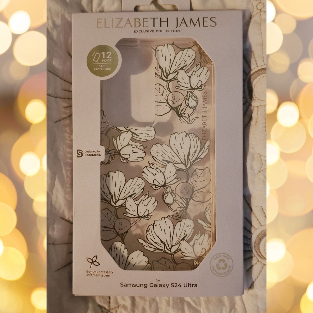 Elizabeth James "Sunday in Soho" Samsung S24 Ultra Case, Brand New in Box